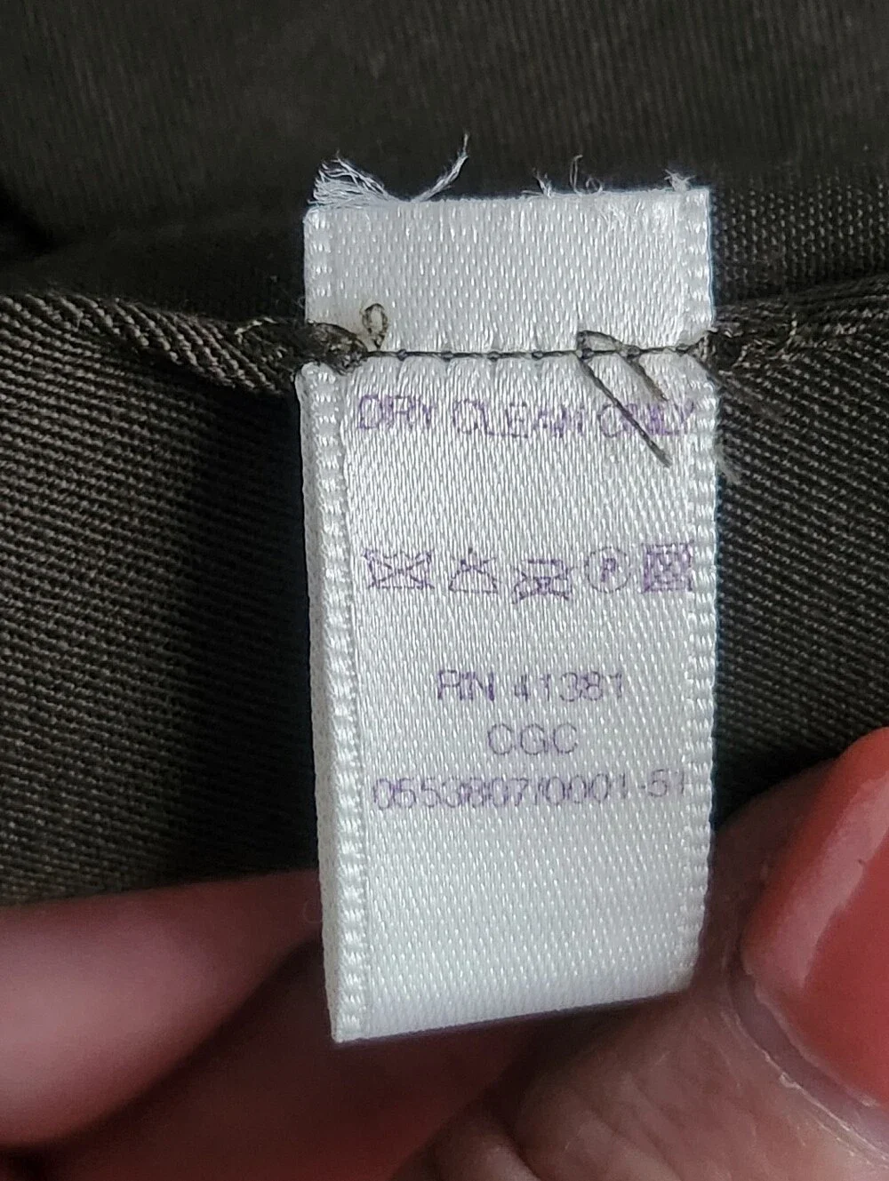 Ralph Lauren Purple Label Wool Shirt Dark Greenish Brown Made In Italy Size XL